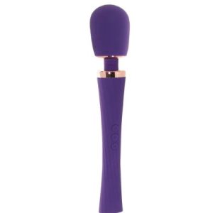 Luxury Slim Rechargeable Wand in Purple