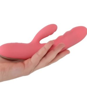 Avery Thrusting Rabbit Vibe in Strawberry Pink