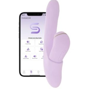 DuoGlow Thrusting Beaded Vibe with Pulsing Stimulator