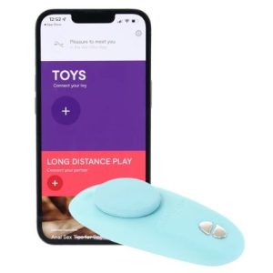We-Vibe Moxie+ Wearable Clitoral Vibe in Aqua