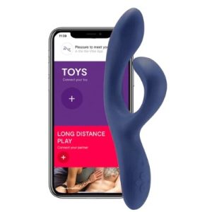 We-Vibe Nova 2 Rabbit Vibe in Midnight Blue
